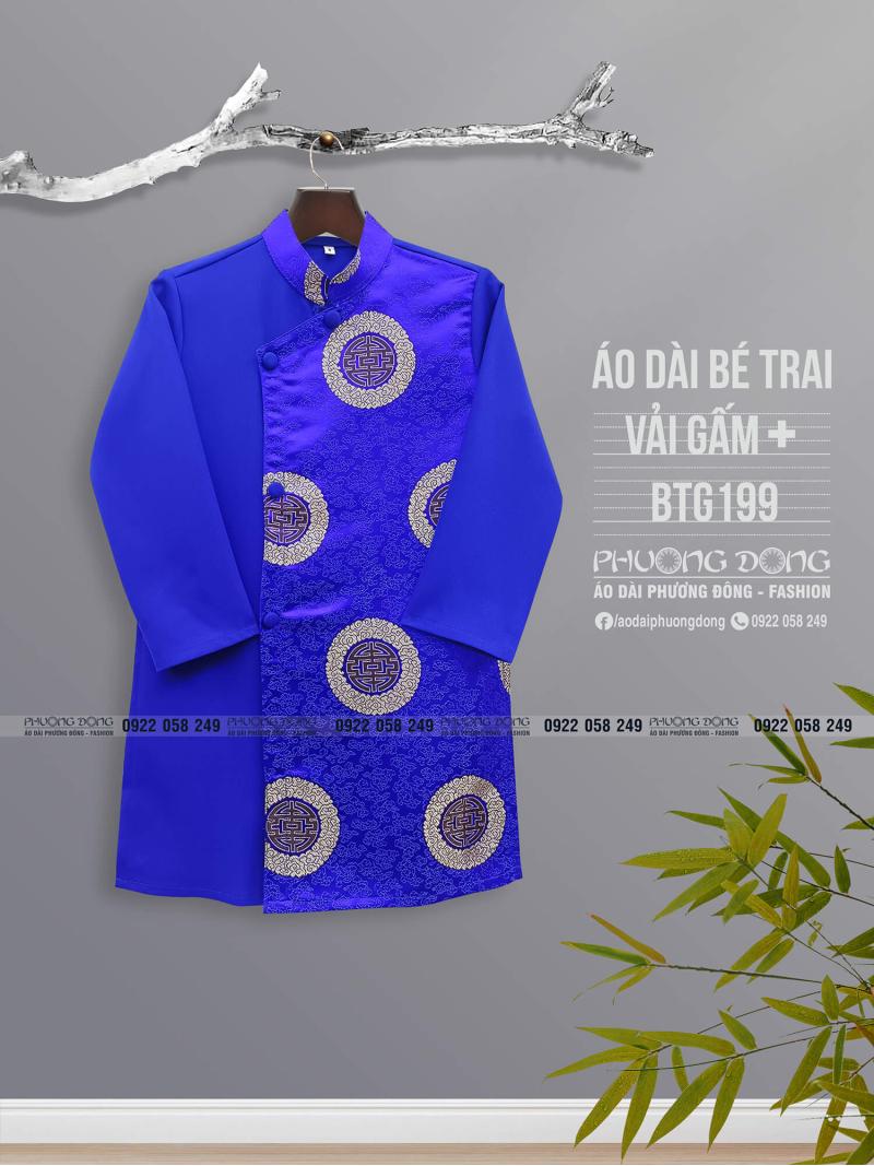 Áo Dài Cách Tân Bé Trai BTG199